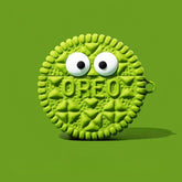 Cookie Themed Cute Funny Silicone AirPods Case - Green